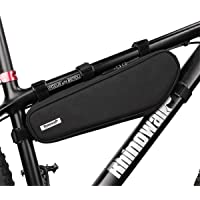 Rhinowalk Bolsa Bicicleta Bolsa Triángulo Bici Impermeable Bolsa Tubo Bicicleta Bolsas Manillar de Bicicleta Montaña…
